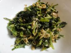 20120531葉大根炒め物