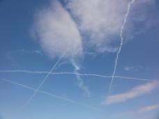2012入間基地航空ショー 展示 航空機ブルーインパルス飛行スター