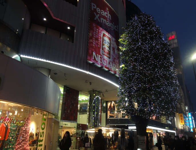 20121130原宿 Xツリー