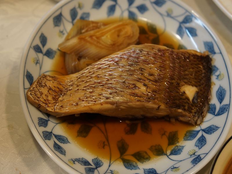 鯛の煮付け