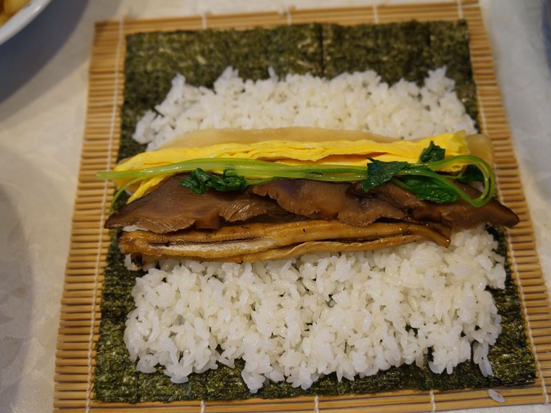節分の巻き寿司