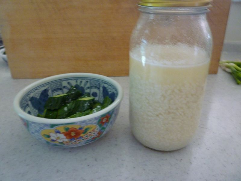 塩麹の漬物