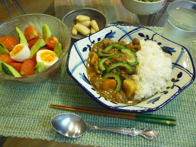 夏野菜チキンカレー