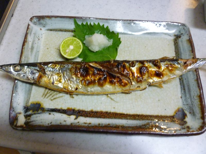 新物のさんま