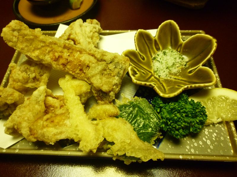 ふぐの唐揚げ