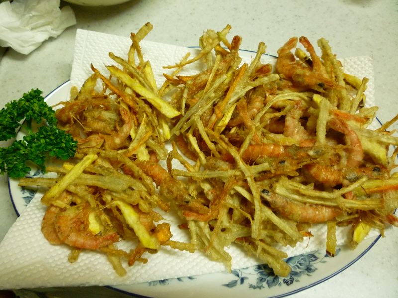 小エビのかき揚げ
