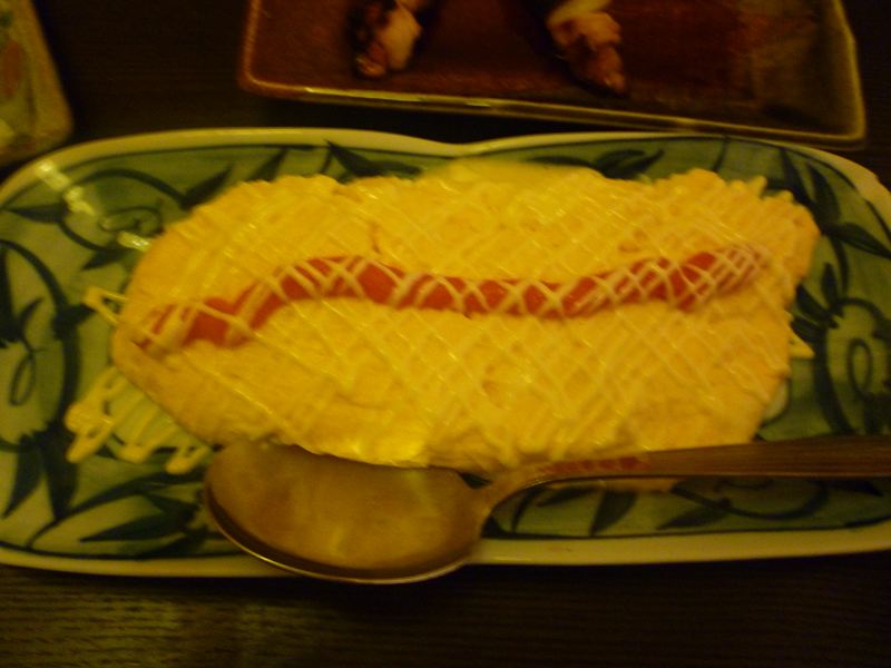 明太子オムレツ