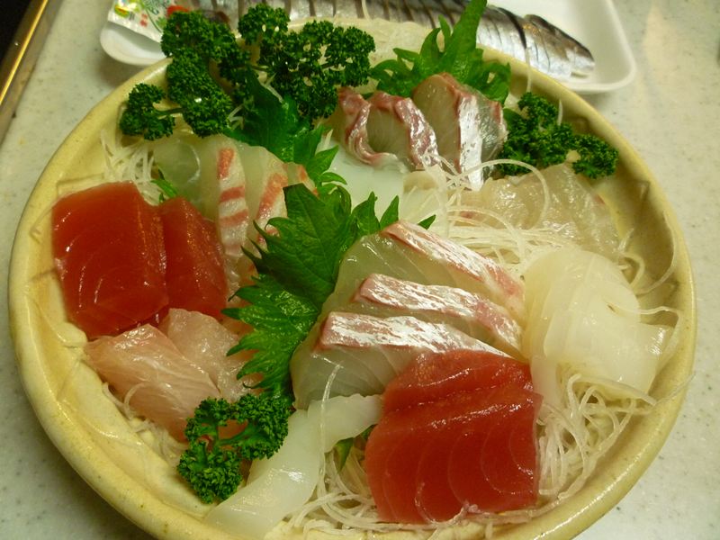 刺身盛り合わせ