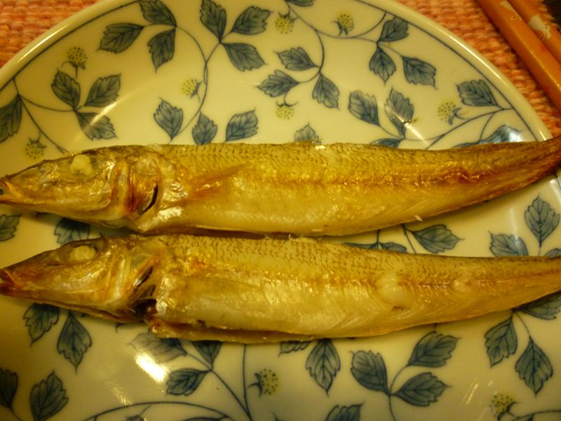 キスの塩焼き