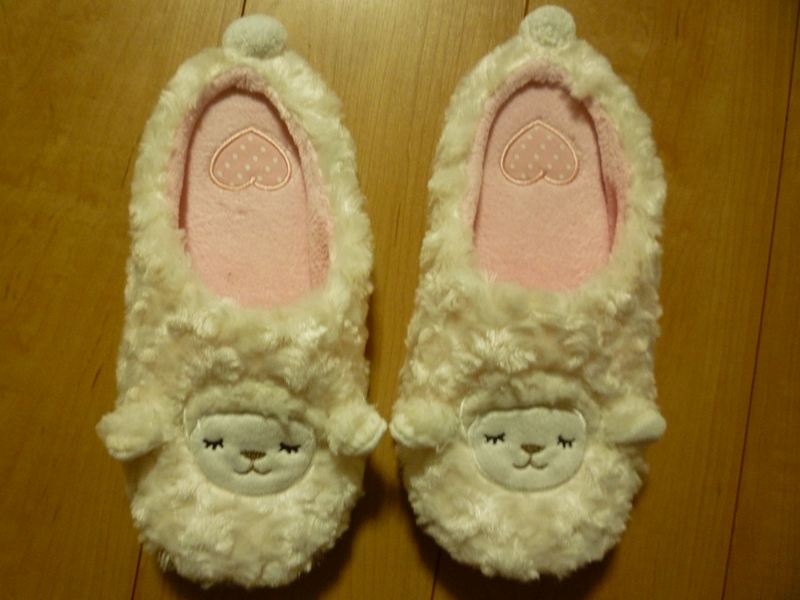 ひつじのスリッパ