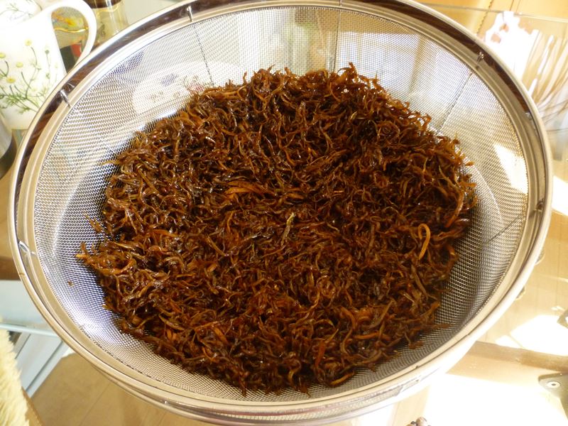 くぎ煮の出来上がり