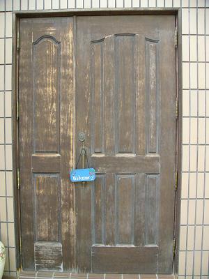 ドア塗装1