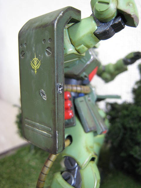 オガモデル用ザク盾MG