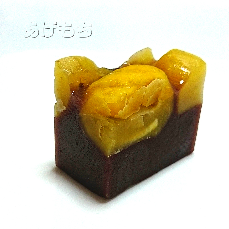 栗羊羹みたいな蒸し菓子