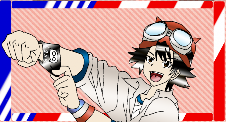ボッスン パッケージ見ながら描いた