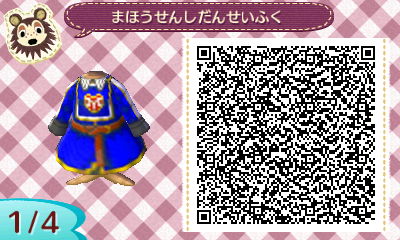 まほうせんしだんせいふくQR001