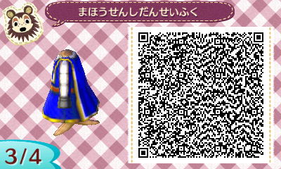 まほうせんしだんせいふくQR003