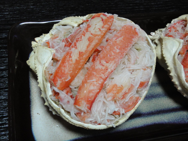 かに甲羅盛り