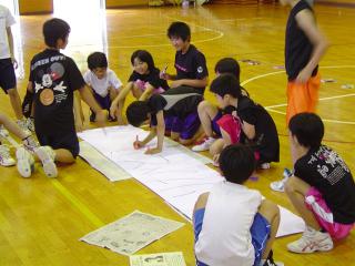 郡山・出張専門足つぼ足もみ士_たけろぐ_五日市剛さん講演会にてミニバスの子達が演題を手書きで書いてくれました。それぞれの夢や目標がこめられています!