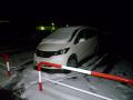 雪だった