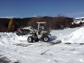 除雪作業