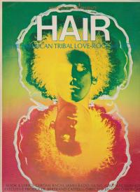 舞台パンフ 「ヘアー(アメリカ)」(1968年)