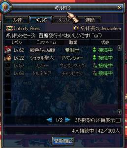 久しぶりにギルド人数が…!
