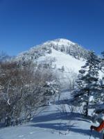 目指す山頂