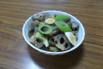 レンコン炒め
