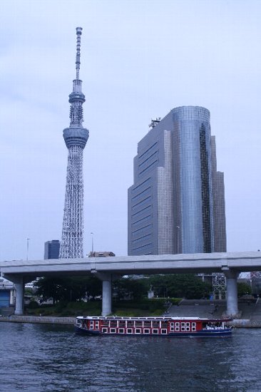 隅田川とスカイツリーs