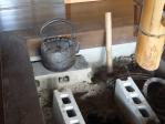糸川邸囲炉裏アップ