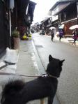 奈良井宿にて