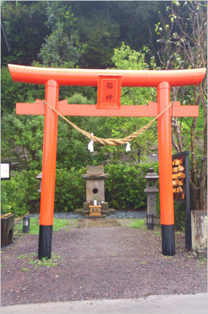 猫神神社@仙巌園