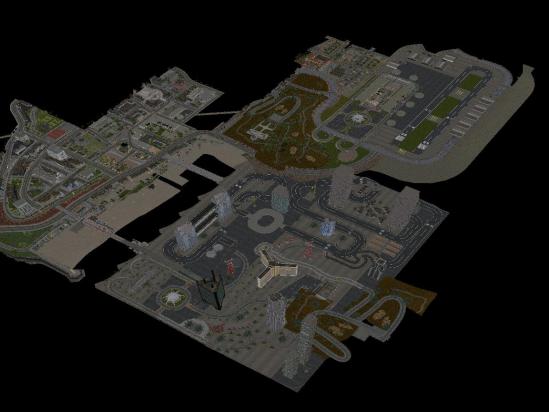 Overall View inserted in Los Santos