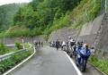 路面はウェット。鈴蘭峠手前から濁河温泉に向う途中にて