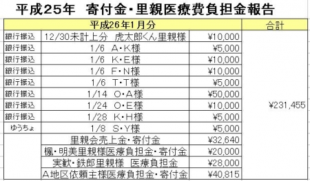 寄付金医療費2601