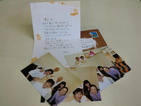嬉しい手紙が届きました!名入れサービスイベントの思い出