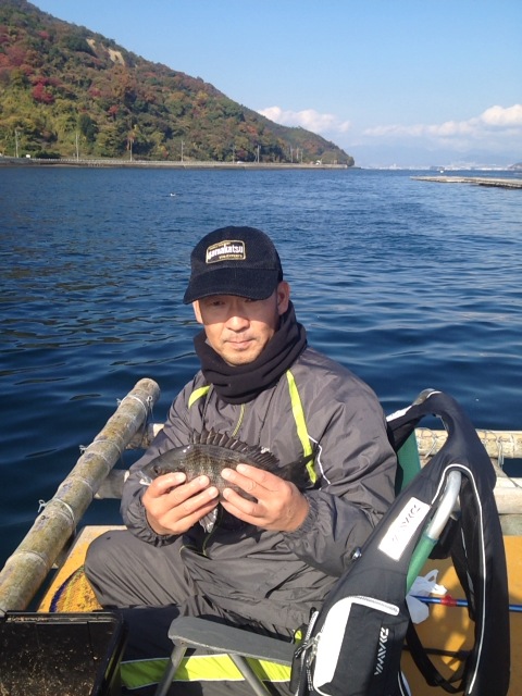 山中さんとチヌ