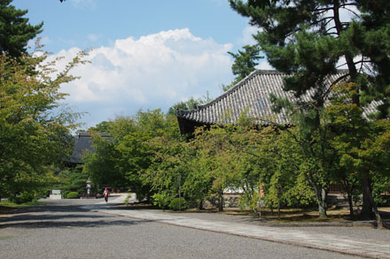 広隆寺境内