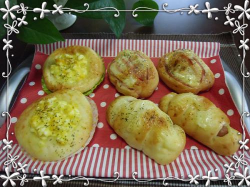 惣菜パン完成