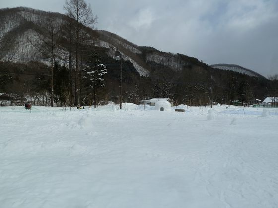 雪の広場
