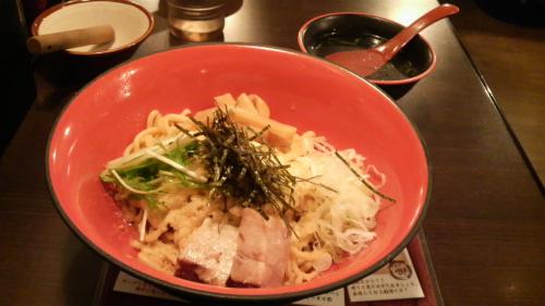②辛油そば