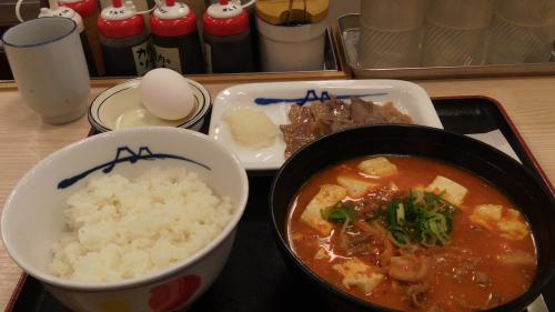 ④チゲカルビ焼セット