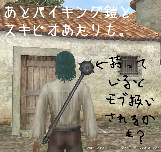 ムホウチタイ専用装備