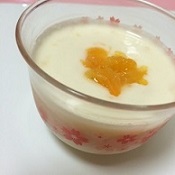 proteinみかんヨーグル
