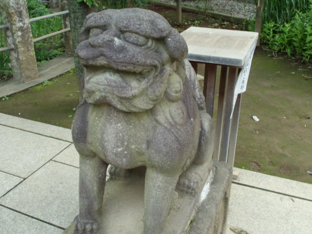 ハト富士狛犬2