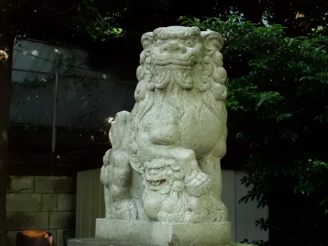 正八幡神社の狛犬2