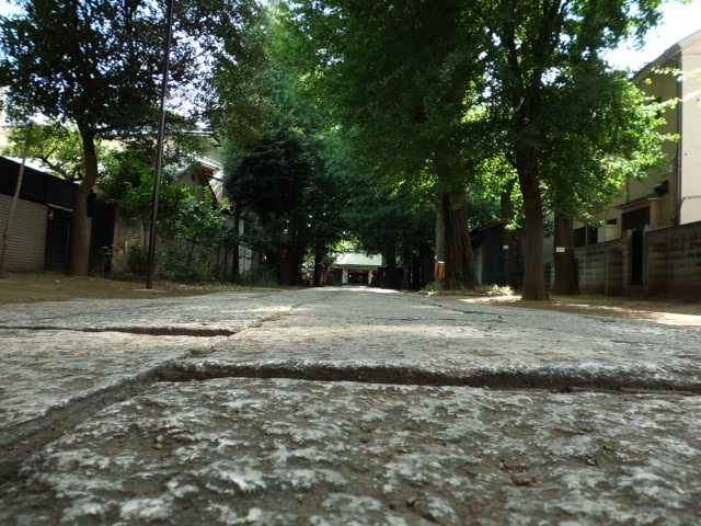 駒込総社参道