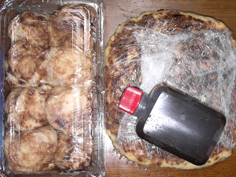 まらねろの 「大玉たこ焼き」 と 「お好み焼き」1