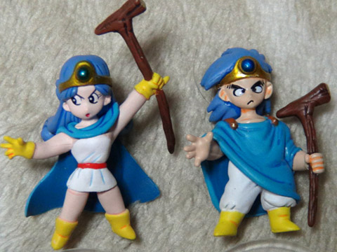 ドラゴンクエスト キャラクターフィギュア 女賢者と男賢者